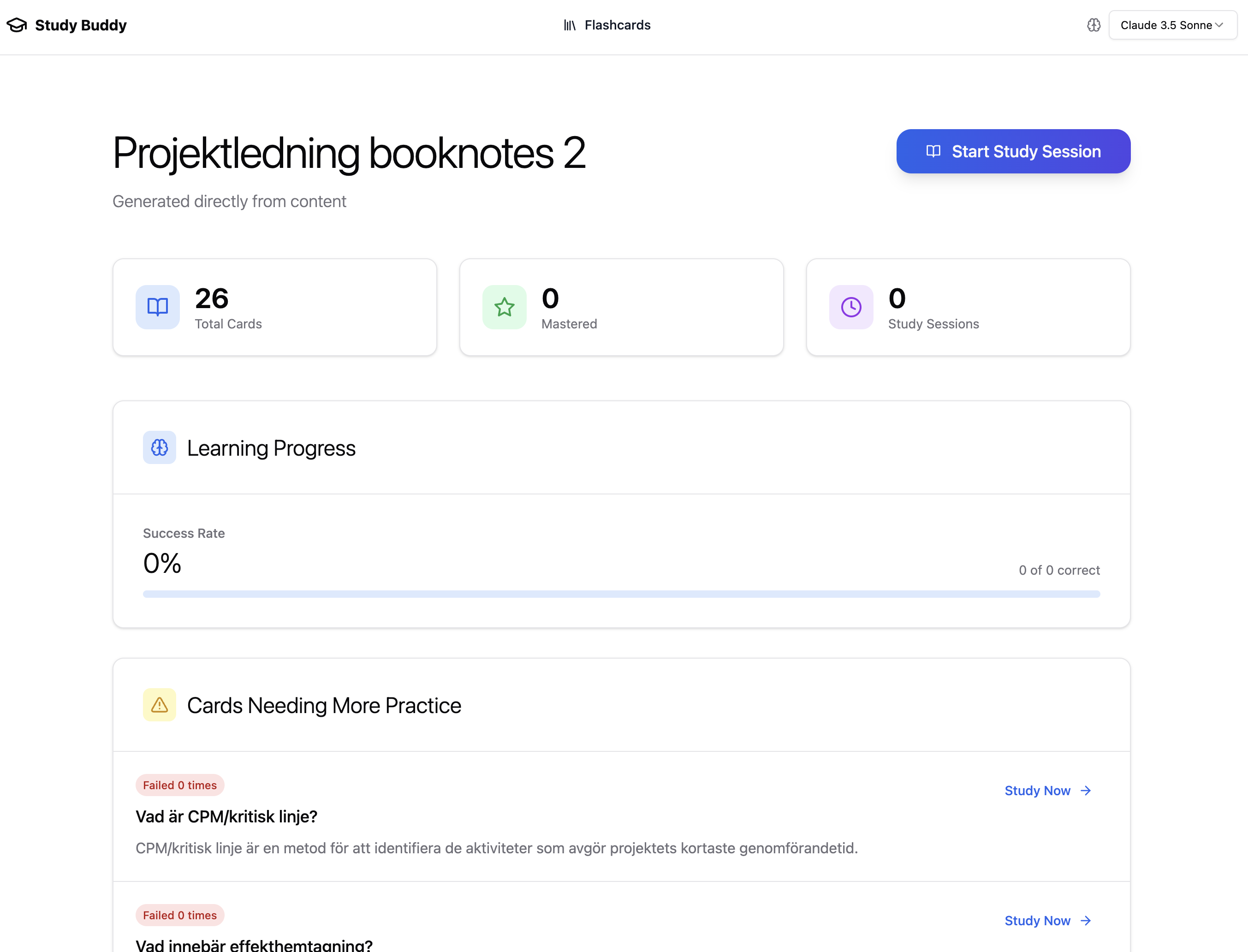 Study Buddy - AI Learning Assistant - image 1